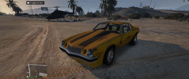 Chevrolet Camaro 1977 Bumblebee [Add-On | VehFuncs V]