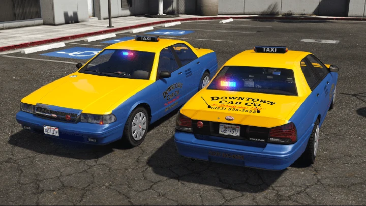 Vapid Stanier - такси под прикрытием LSPD [Add-On]