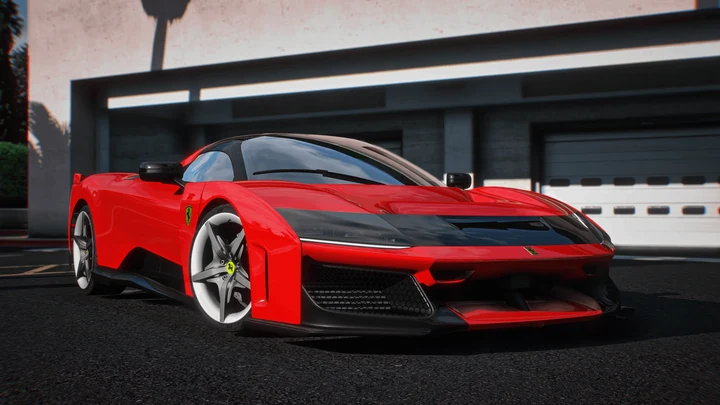 Ferrari F80 2025 [Add-On | Extras | Анимированный спойлер]