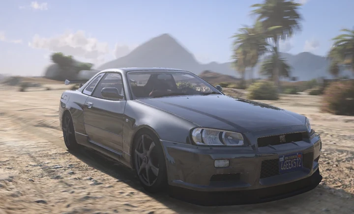 Настроенная физика для Nissan Skyline GT-R (BNR34)