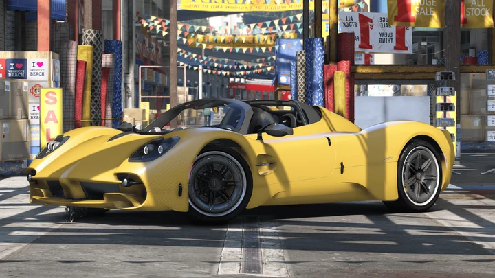 Pagani Utopia Roadster 2024 [Add-On / FiveM / Автоспойлер / Открытая модель]