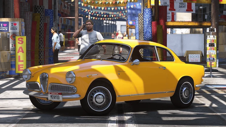 Alfa Romeo Giulietta 1958 [Add-On | FiveM | Template]