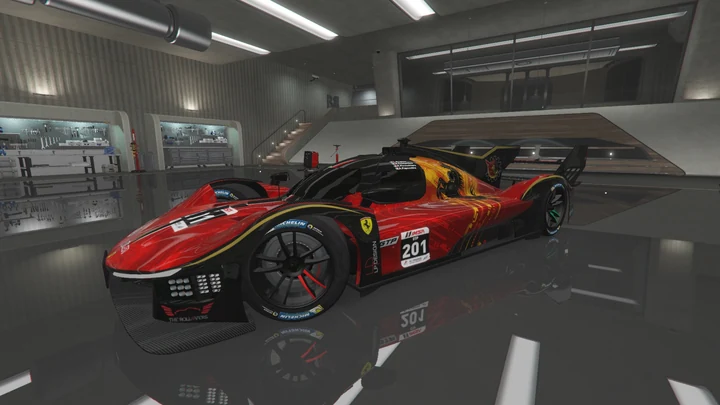 Ferrari 499P Le Mans Hypercar [Add-On | Template]
