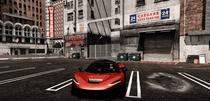 Настройки управления для McLaren W1 2025