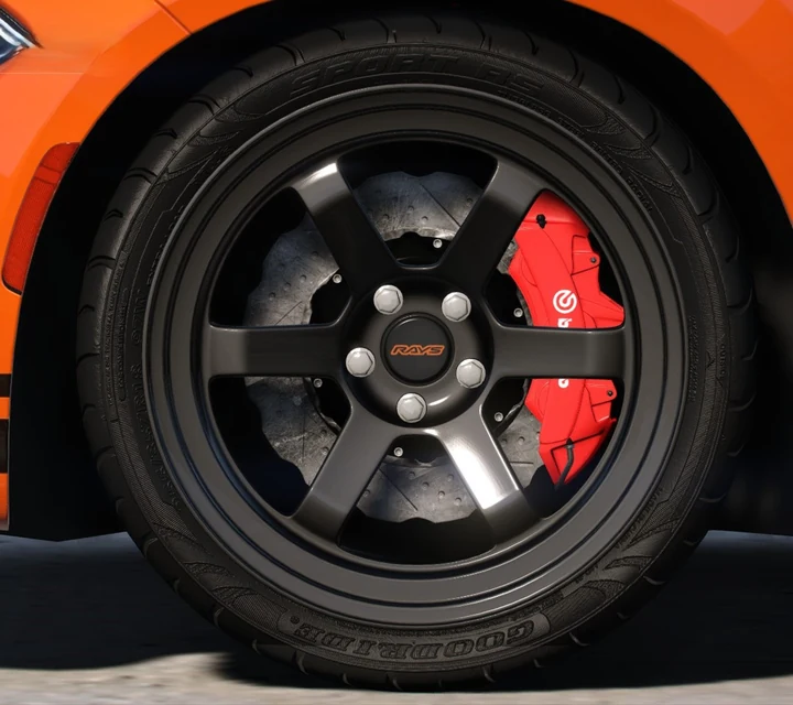 Диск Rays Volk Racing TE37V с шиной Goodride Sport RS [Replace]