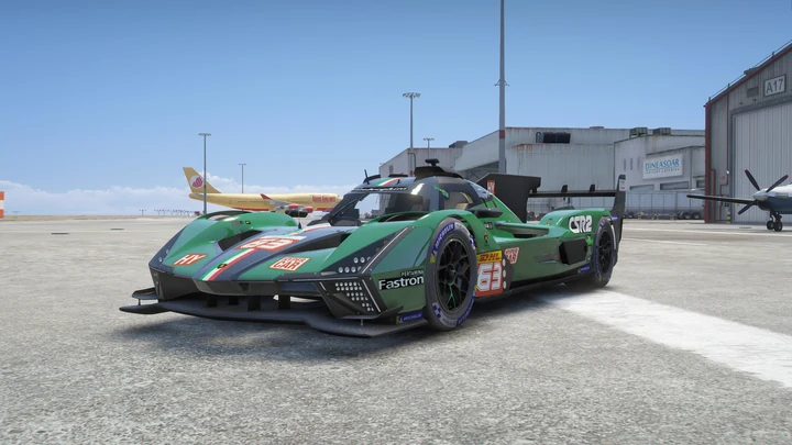 Lamborghini SC63 LMDh [Add-On / Шаблон]