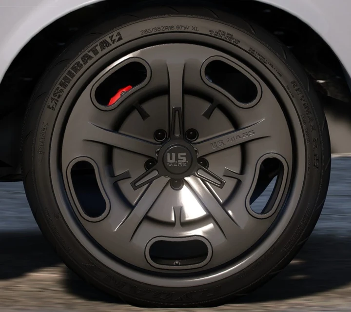 Диск US Mags Bonneville с шиной Shibata Rydanz Revimax R23 [Replace]