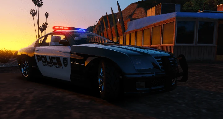GTAHP: 2009 Schyster Fusilade Sport Patrol-Spec [Развёртка / Шаблон]