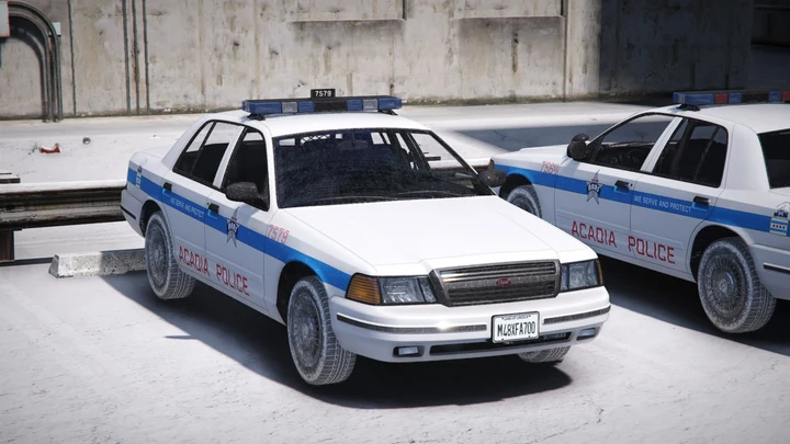 Vapid Stanier 1998 - полиция Acadia