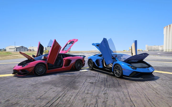 SVR Lamborghini Aventador Auto Veloce и Aventador LP780-4 Ultimae [Add-On | Legacy | Enhanced]