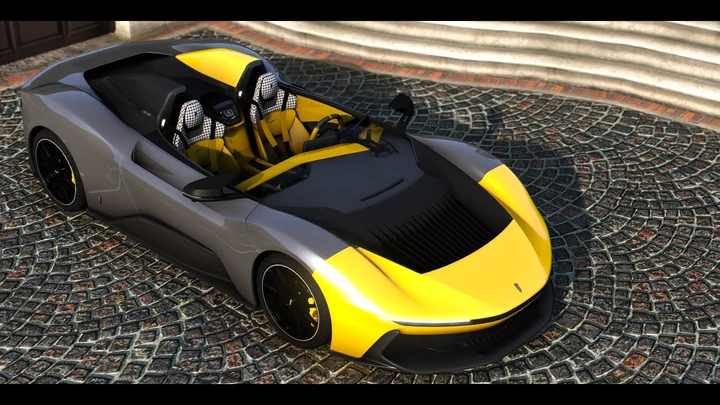 Automobili Pininfarina B95 2025 [Add-On | Шаблон]