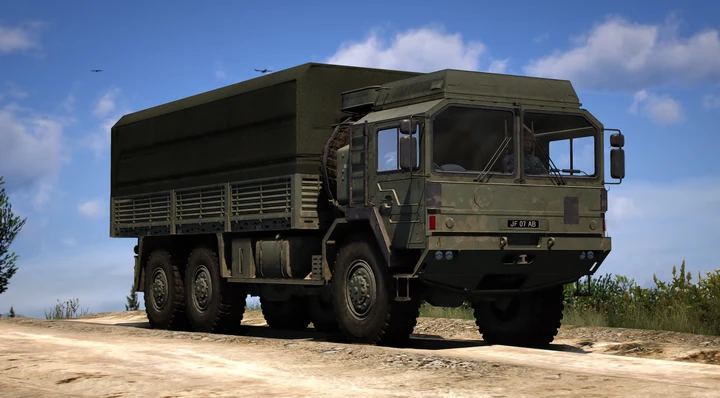 Британский военный грузовик MAN HX58 6x6 [Add-On]