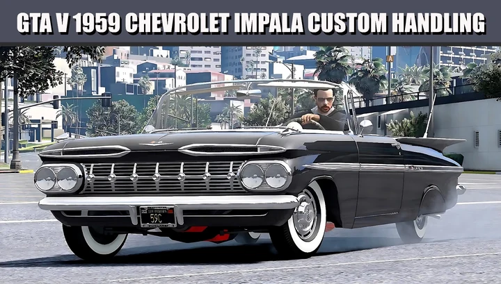 Измененные настройки управления для Chevrolet Impala 1959