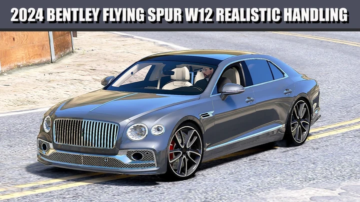 Реалистичное управление для Bentley Flying Spur W12 2024