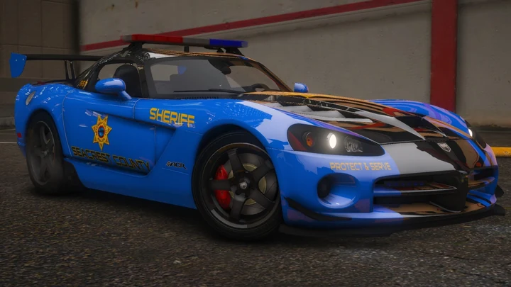 NFSHP: Dodge Viper ACR SCPD 2010 [Add-On | звуки | шаблон]