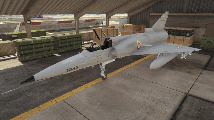 IAI Kfir C.7 ВВС Колумбии [Add-On]