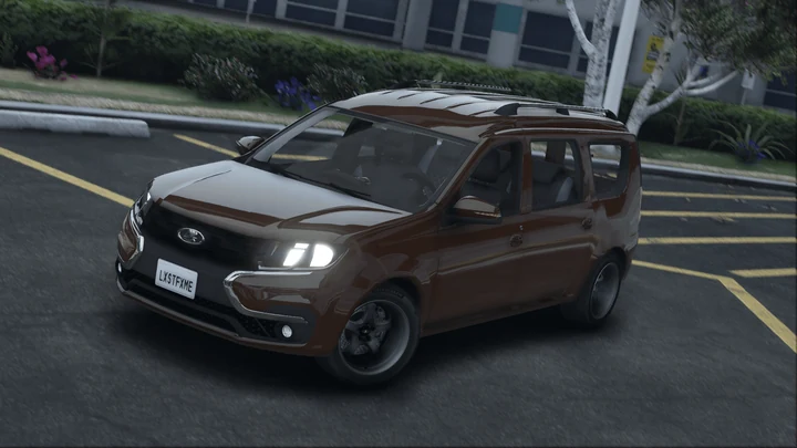 LADA Largus 2 2024 [Add-On | Extras | шаблон]