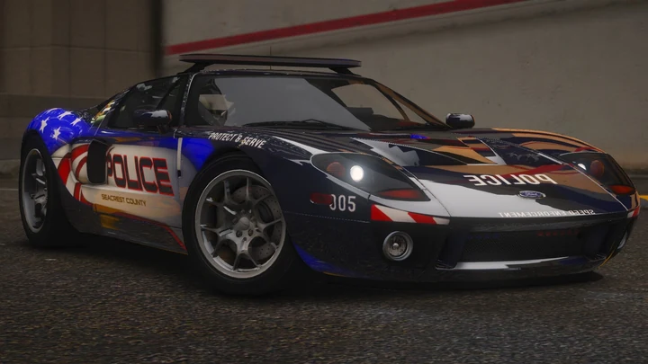 NFSHP: Ford GT SCPD 2006 [Add-On / Sounds / Template]