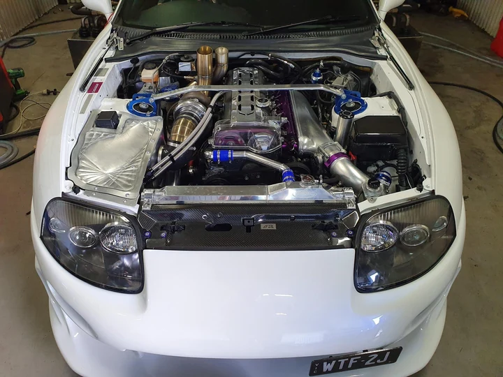 Звук тюнингованного двигателя Toyota 2JZ-GTE Turbo [Add-On / FiveM]