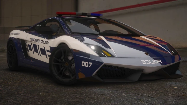 NFSHP: Lamborghini Gallardo LP 570-4 Superleggera SCPD 2010 [Add-On / NON-ELS / Sounds / Template]