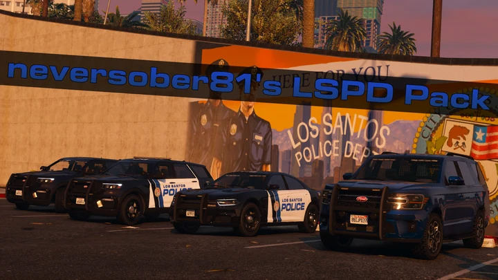 Новый автопарк LSPD [Add-On / DLS]