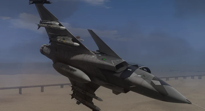 Saab JAS 39C Gripen [Add-On / High-Poly / Tuning]