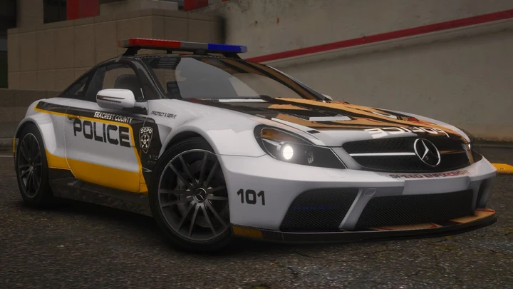 NFSHP: Mercedes-Benz SL65 AMG Black Series SCPD 2009 [Add-On / NON-ELS / Sounds / Template]