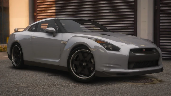 NFSHP: Nissan GT-R SpecV 2009 [Add-On | Шаблон]