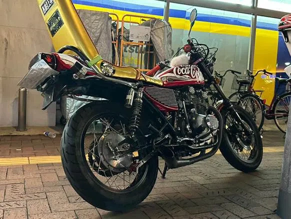 Звук двигателя Suzuki GS400E i2 с прямоточным выхлопом [Add-On / FiveM | Звук]