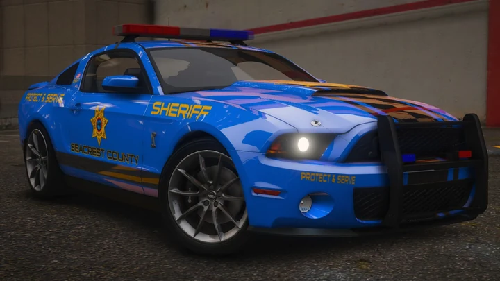 NFSHP: Shelby GT500 Super Snake SCPD 2010 [Add-On | NON-ELS | Звуки | Шаблон]