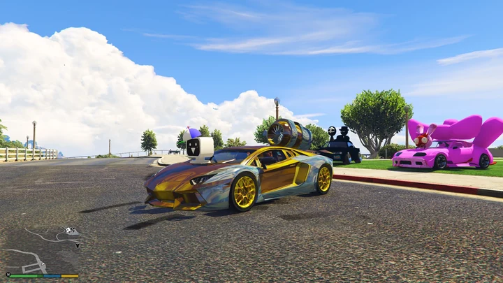Автомобиль Mr. Fun из Sprunki [Add-On]
