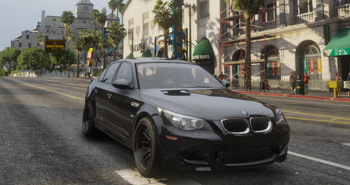 Настройки управления для BMW M5 E60 2009