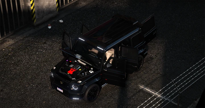 Улучшенное управление для Brabus G-Class G800 от Topcar Design