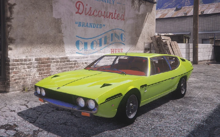 Lamborghini Espada 400 GT 1973 [Add-On | Extras | Шаблон]