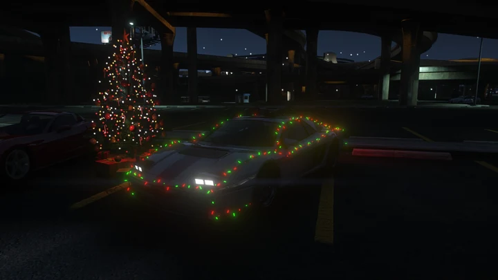 Grotti Cheetah Classic Christmas Edition [Add-On / FiveM | LOD]