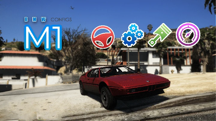 Управление и конфигурации для BMW M1 1981 | Для руля