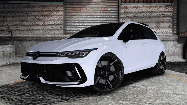 Volkswagen Golf R 2025 [Add-On | Тюнинг | Extras | Анимации | VehFuncs V]