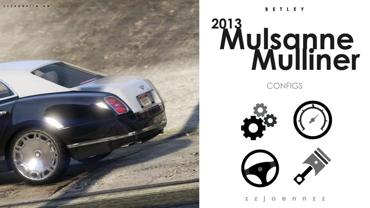 Управление и передаточные числа для Bentley Mulsanne Mulliner 2013