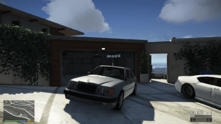 Handling для Mercedes-Benz W124 500E 1992