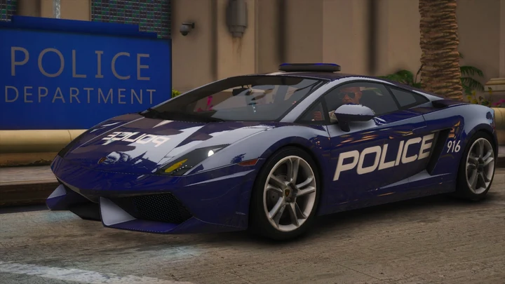 NFSHP: Lamborghini Gallardo LP 560-4 SCPD 2008 [Add-On | Non-ELS | Sounds | Liveries | VehFuncsV | Template]