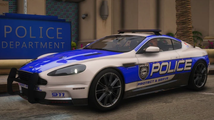 NFSHP: Aston Martin DBS SCPD 2008 [Add-On | Non-ELS | Sounds | Template]