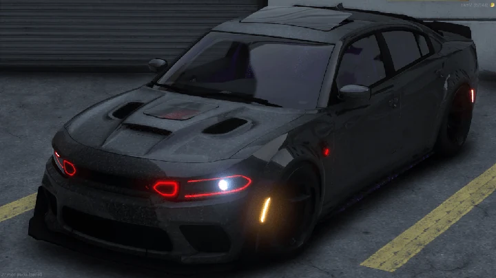Dodge Charger Demon 170 Street из кованого карбона [FiveM | Add-On]