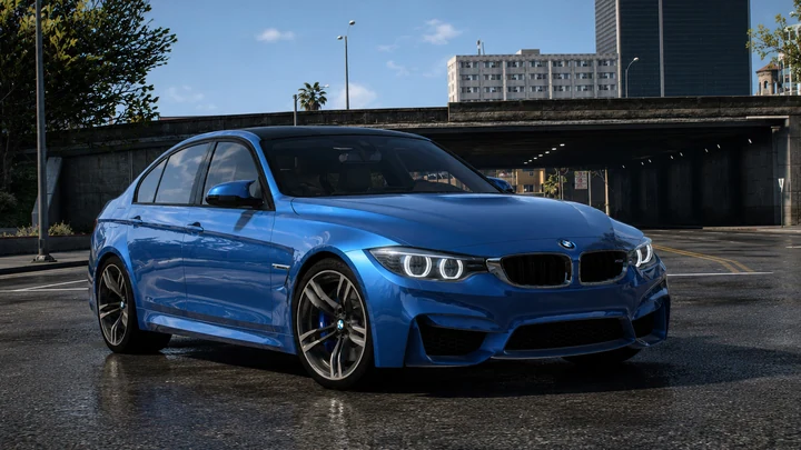 BMW M3 F80 2016 [Add-On | 140+ деталей | Wheels | Template]