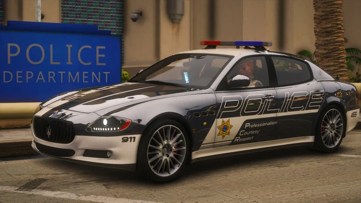 NFSHP: Maserati Quattroporte Sport GTS SCPD 2009 [Add-On | NON ELS | Звуки | Шаблон]