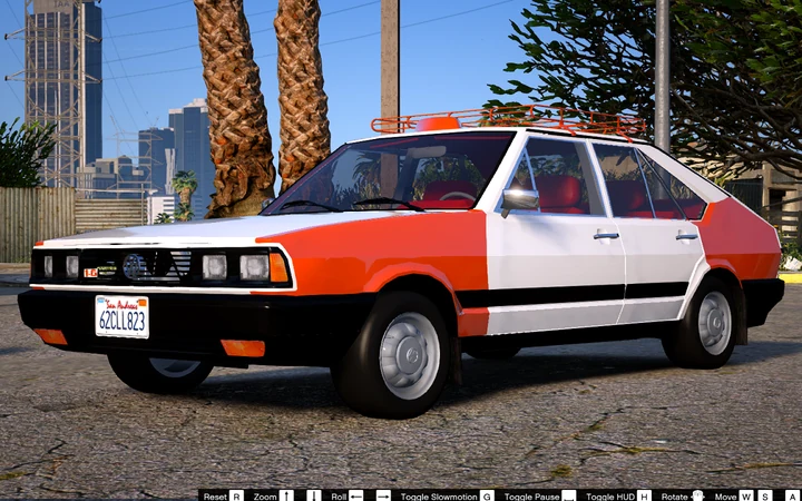 Старое иракское такси Volkswagen Passat (برازيلي) [Add-On | Replace]