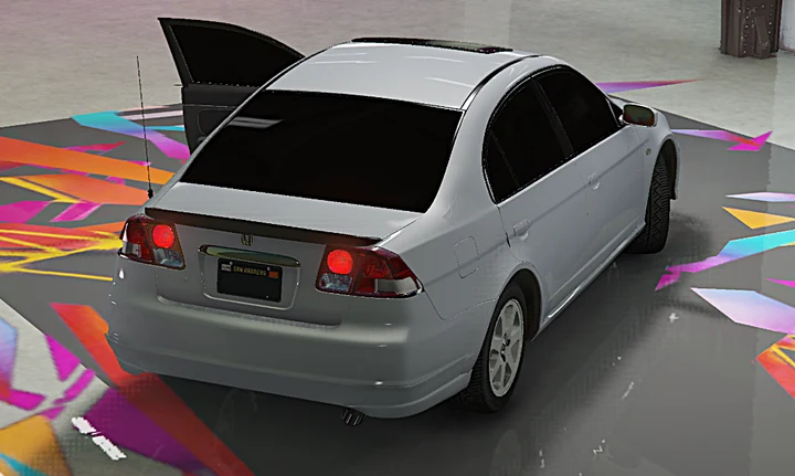 Honda Civic 2001-2004 Cat Eye [Add-On | Дополнения | Тюнинг]