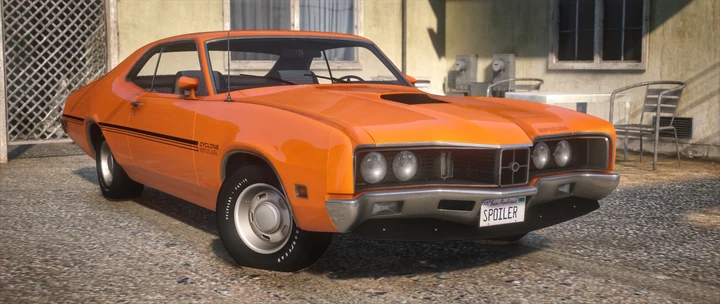 Mercury Cyclone Spoiler 1970 [Add-On | LOD | Шаблон | VehFuncs V]