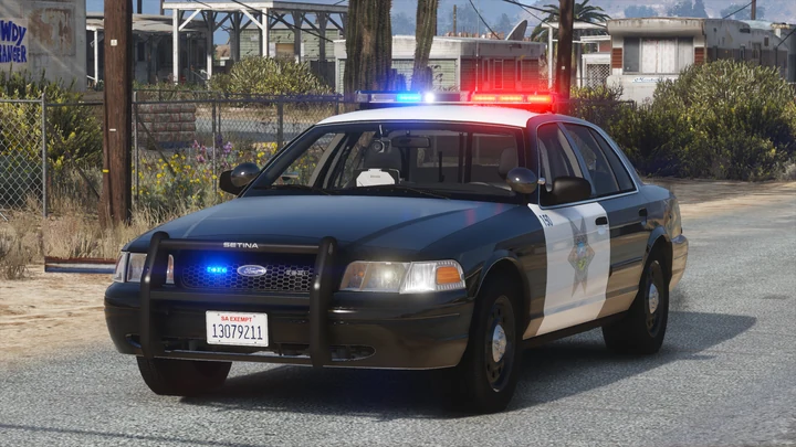 Ford Crown Victoria Police Interceptor 2010 BCSO [Add-On/Replace | DLS/non-ELS]