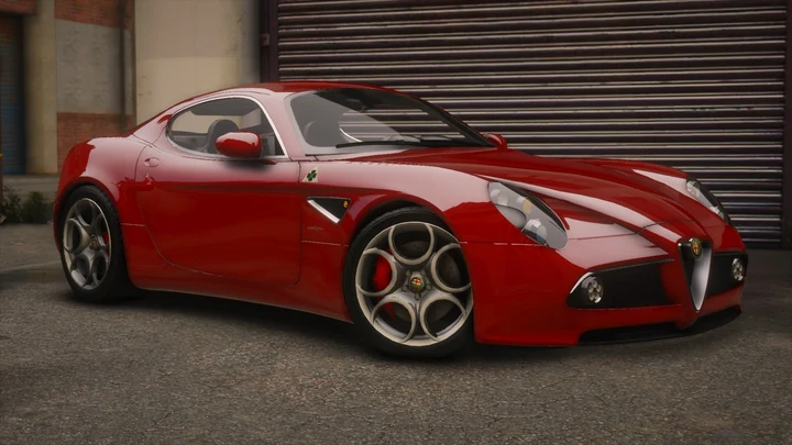 NFSHP: Alfa Romeo 8C Competizione 2007 [Add-On | Шаблон]