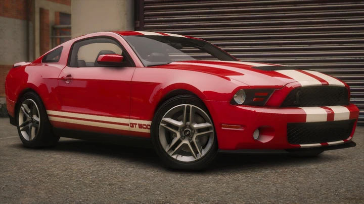 NFSHP: Ford Shelby GT500 2010 [Add-On | Ливреи | Шаблон]